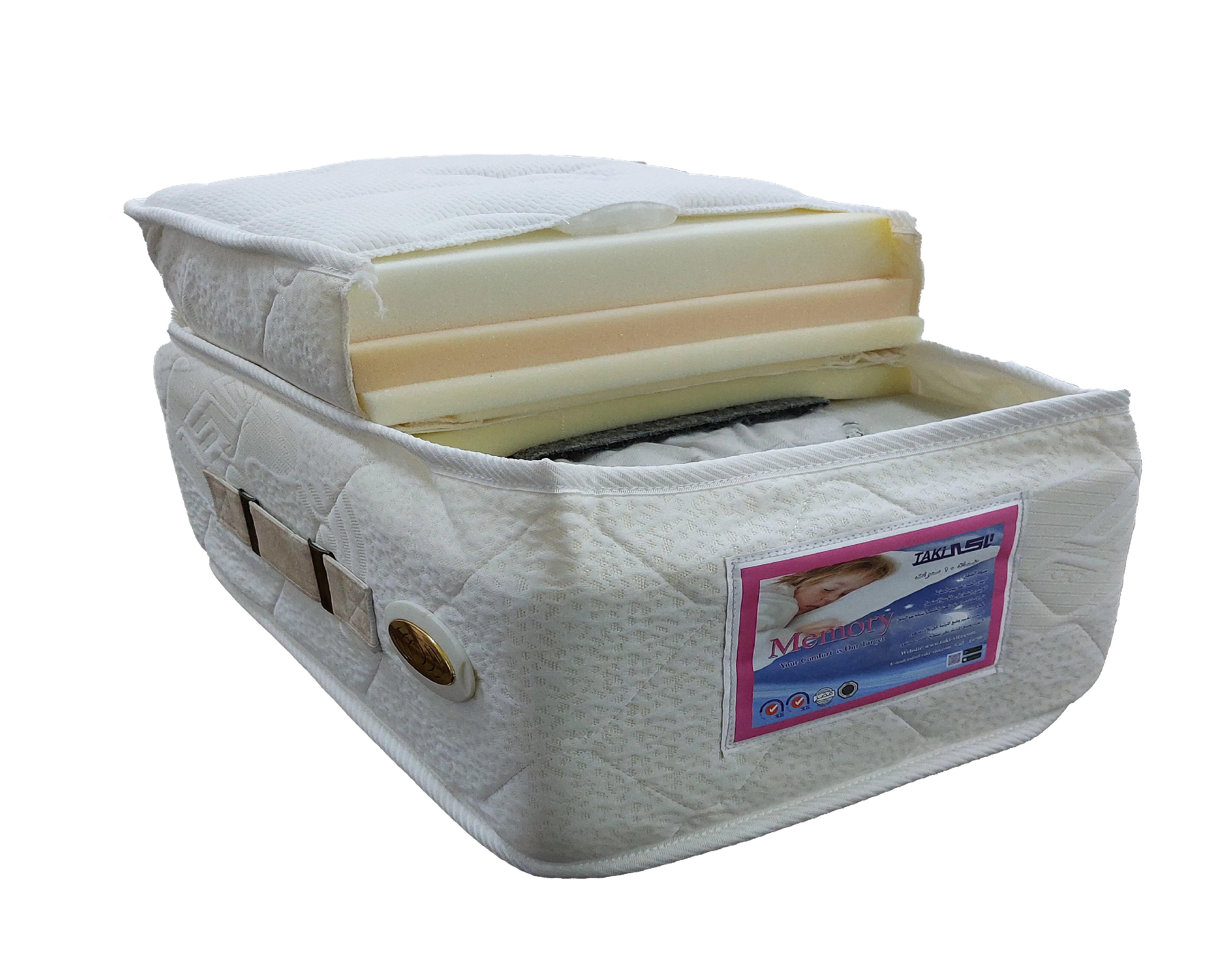 Picture of Memory TAKI Mattress 28 Cm Bucket 6 springs