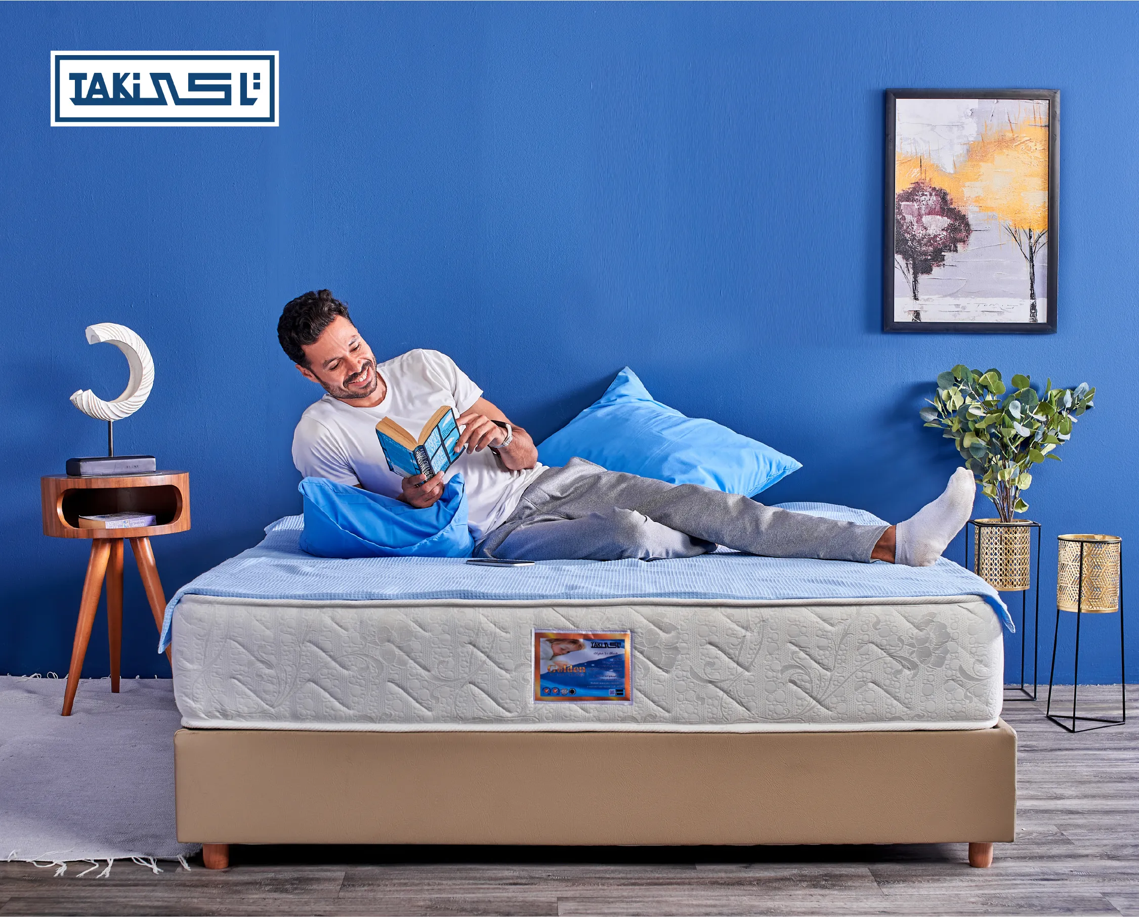 Picture of Golden TAKI mattress 26 Cm Bonnell springs 5 turns