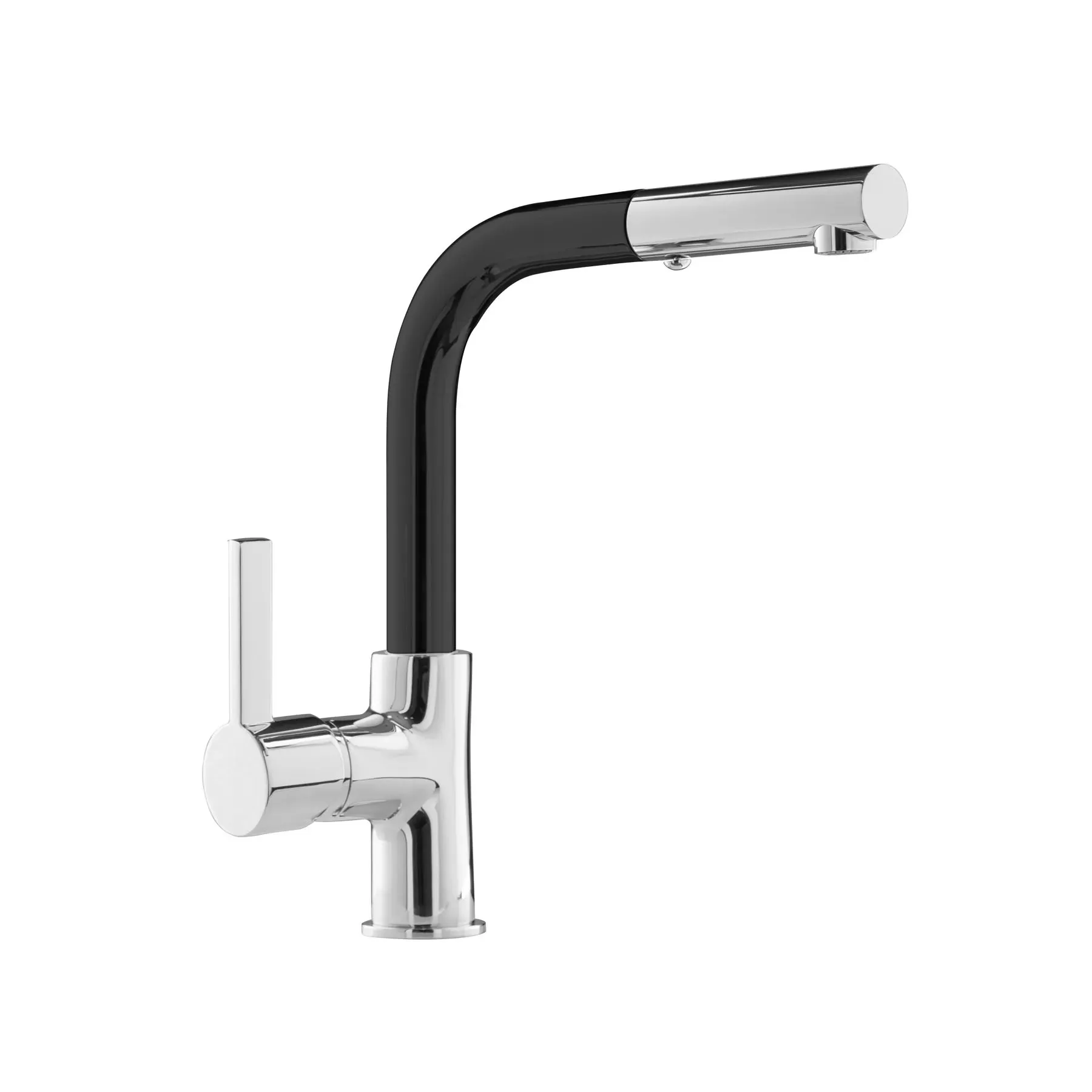 Picture of PU157344614 PURITY KELVIN PULL OUT KITCHEN MIXER W. MAGNET TECHNOLOGY CHROME PLATED METALLIC BLACK 1/2″ FLEX