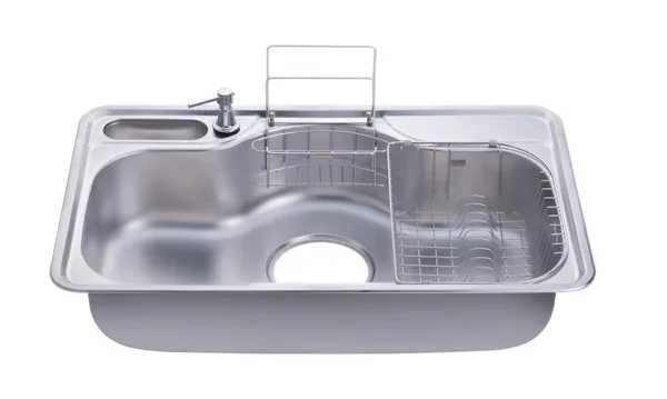 Picture of DJIS 850p Hans Premium | stainless steel | Single Bowl | 85 cm | Inset