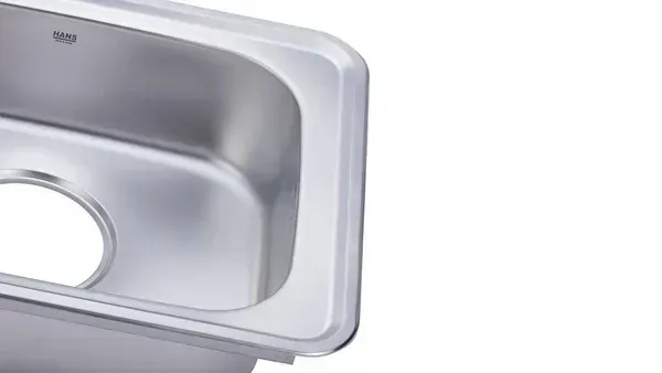 Picture of ISS 630 | Hans stainless steel | Single Bowl | 63 cm | Inset