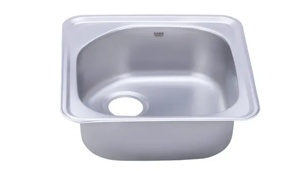 Picture of HRB 46 Rect | Hans stainless steel | Single Bowl | 46 cm | Undermount