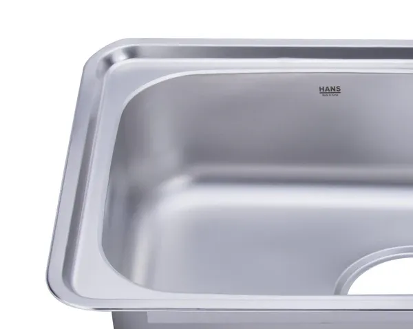 Picture of ISD 1000 | Hans stainless steel | Double Bowl | 1000 cm | Inset