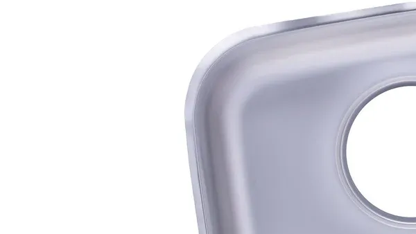 Picture of B 500L | Hans stainless steel | Single Bowl | 50 cm | Undermount