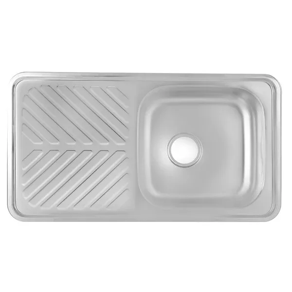 Picture of CICO USS870 | Hans stainless steel | Double Bowl | 75 cm | Inset