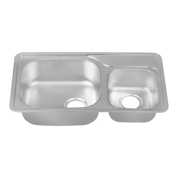 Picture of CICO USD 750 | Hans stainless steel | Double Bowl | 75 cm | Inset