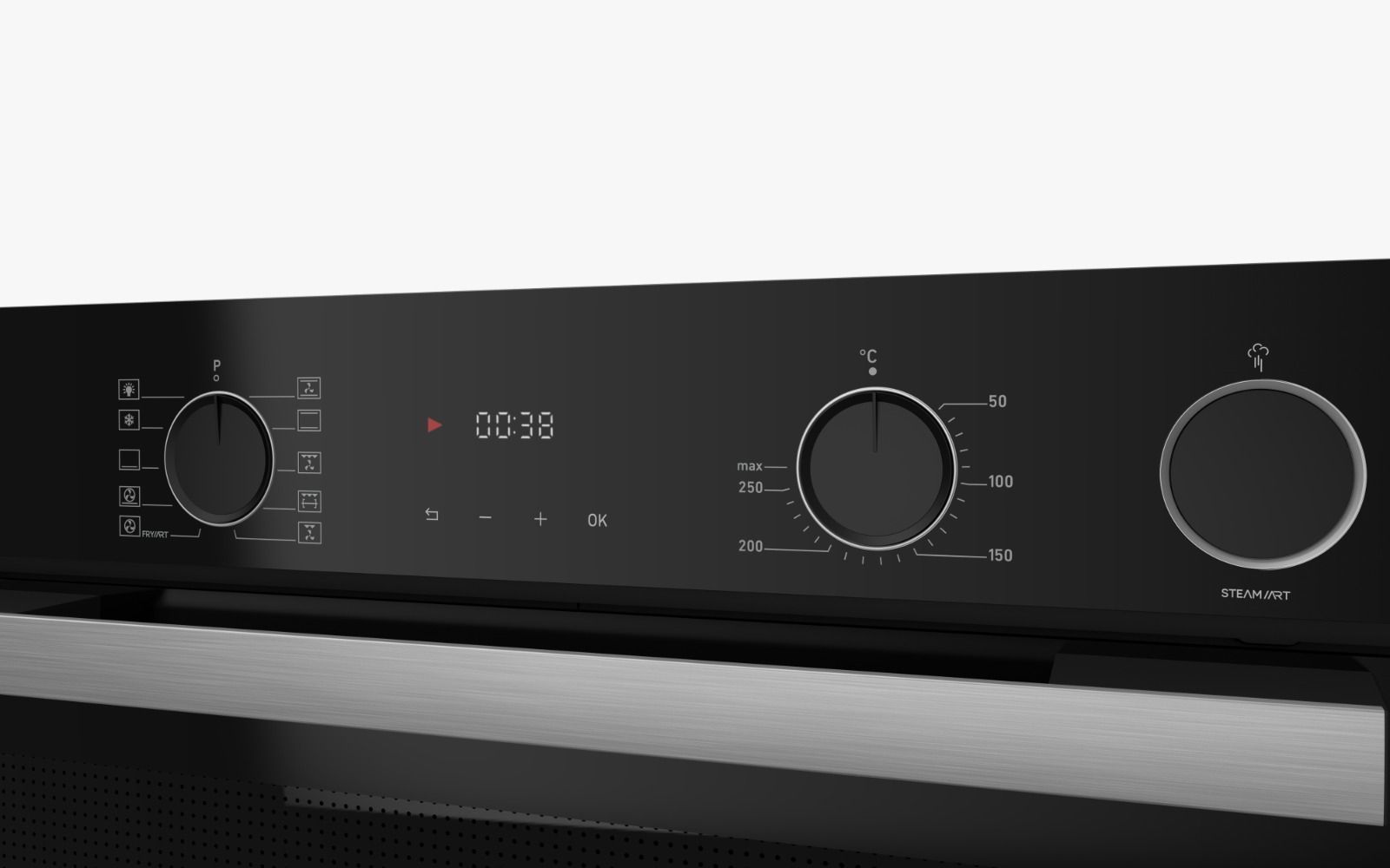 Picture of Purity OPREE10BL – Full Electric Built in oven 10 program