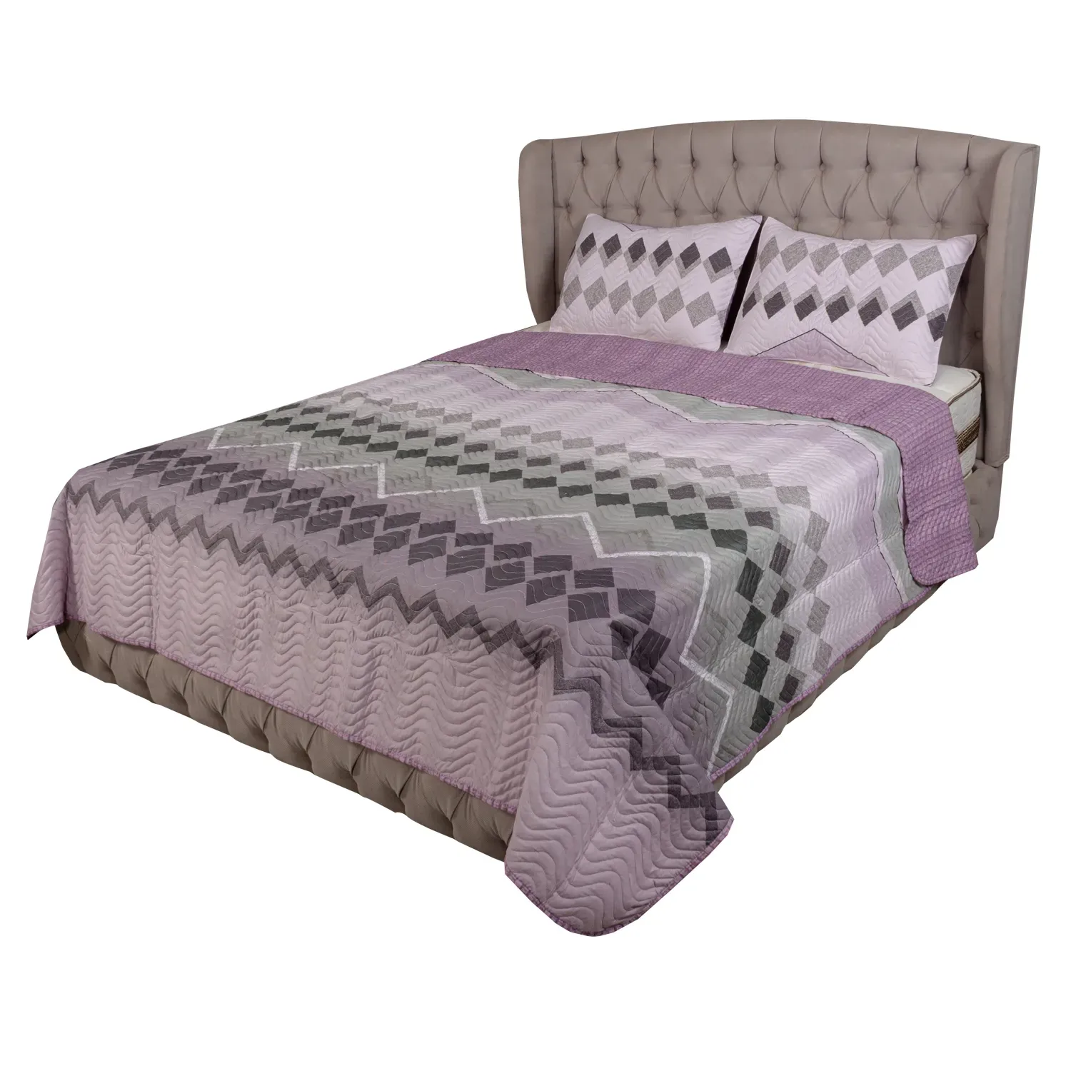 Picture of Forbed Coverlet Micro fiber Double blanket 3 pieces 240*240 and 2 pillowcases 50*70 2550 G F511