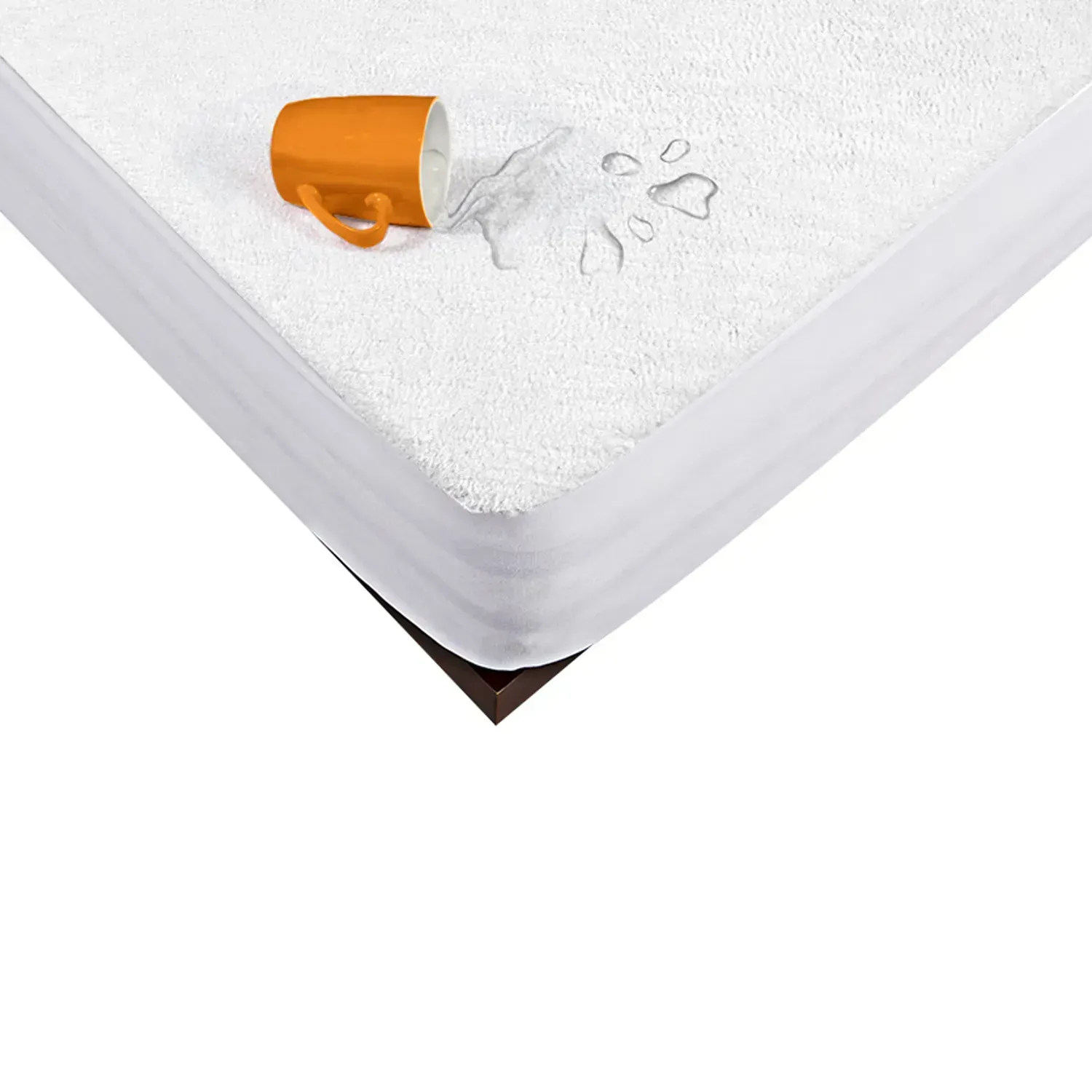 Picture of Milton Forbed PU white quilted bedspread size 180*200 1550G