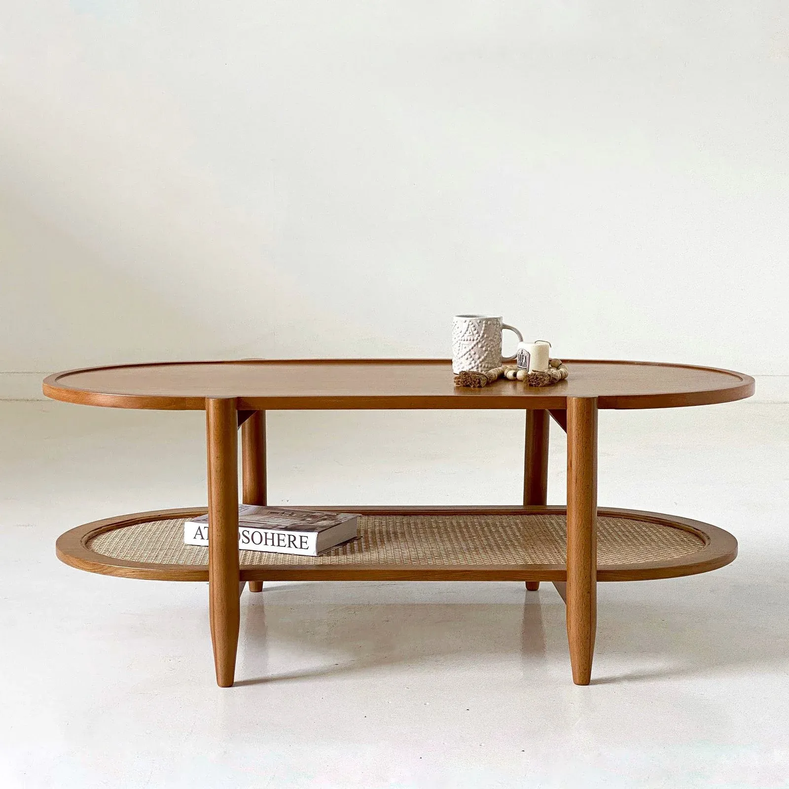 Picture of Su Rattan Oval Coffee Table