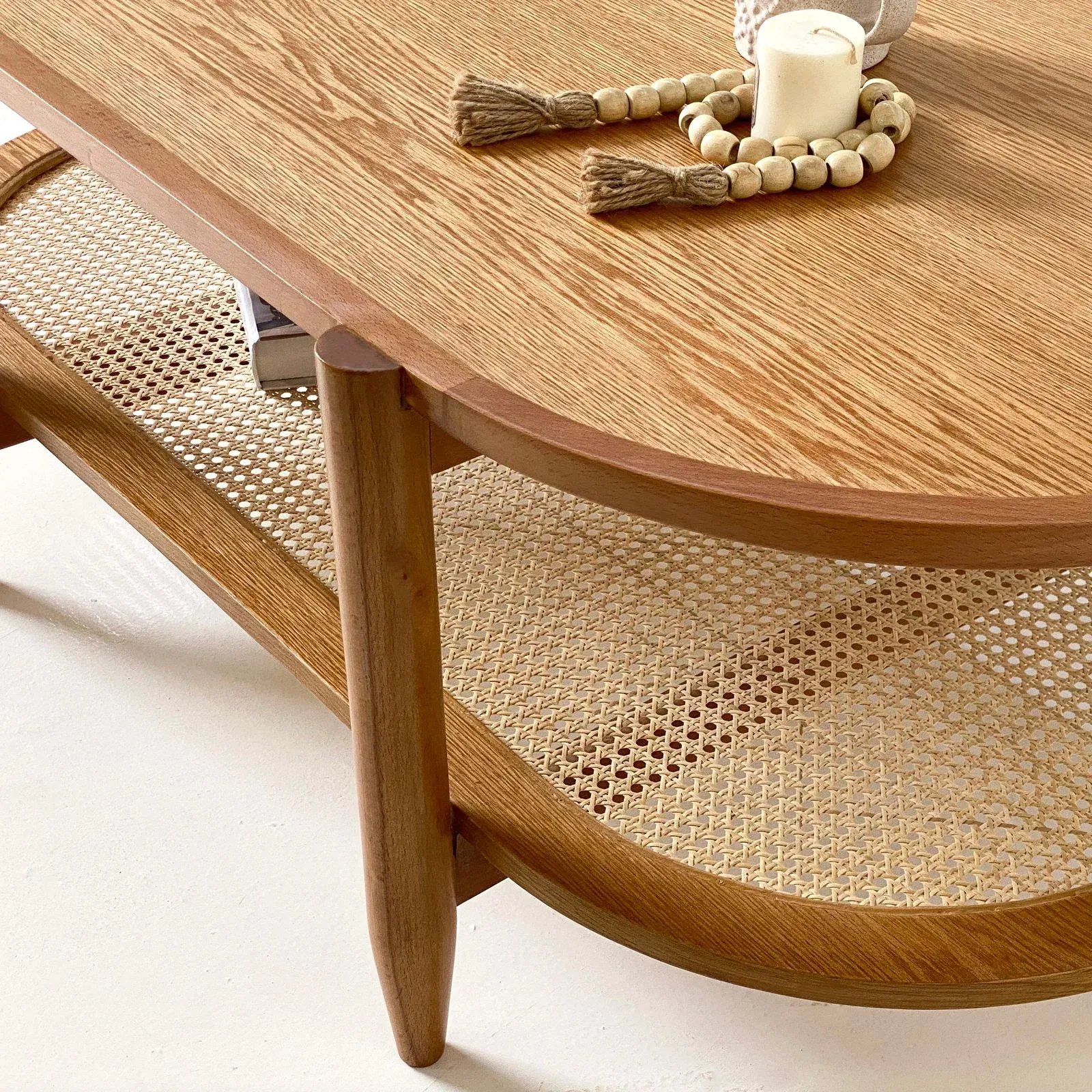 Picture of Su Rattan Oval Coffee Table