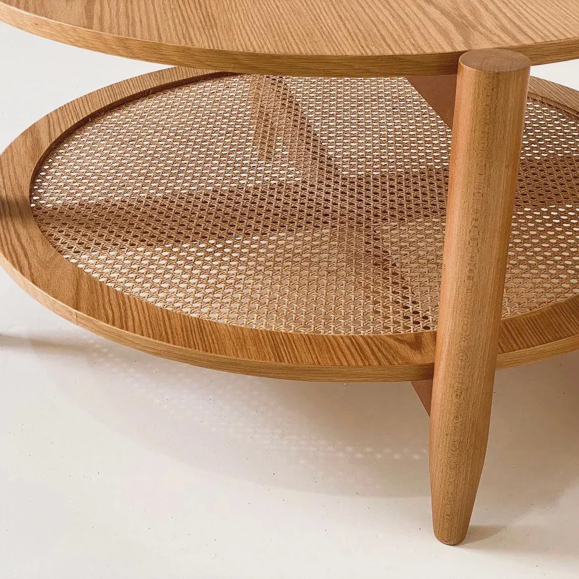 Picture of Su Rattan Round Coffee & Side Table