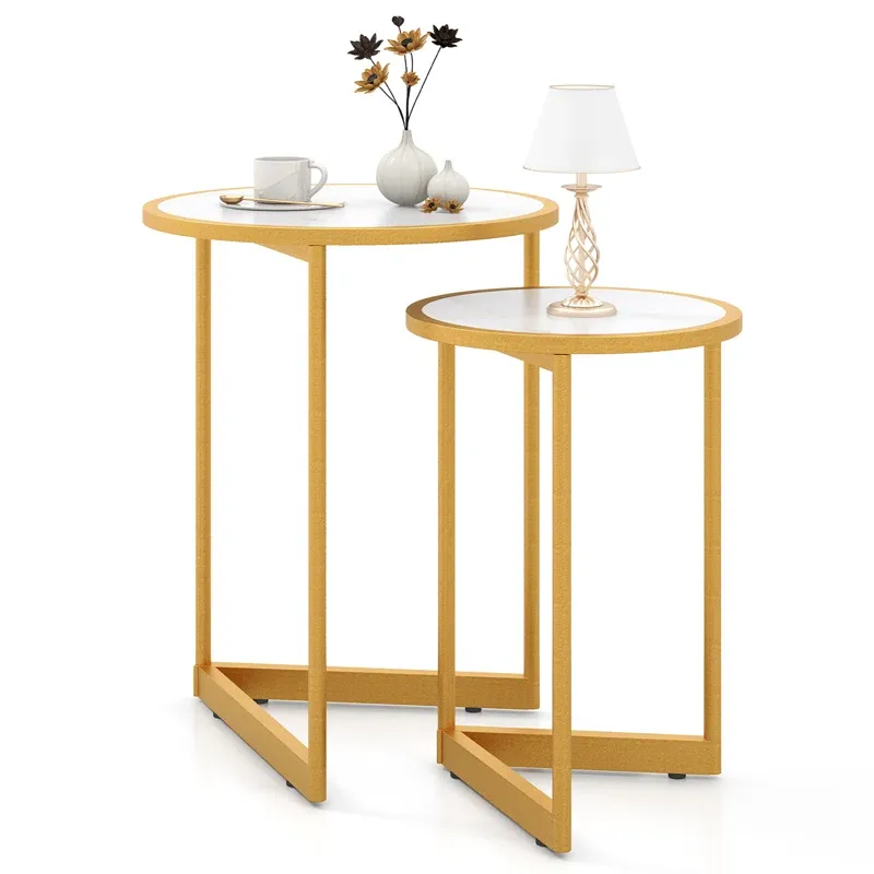 Picture of SS-0015 Golden side table