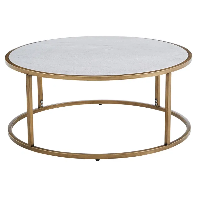Picture of SL-0019 stainless steel table with electrostatic paint and Wood