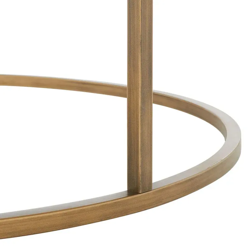 Picture of SL-0019 stainless steel table with electrostatic paint and Wood