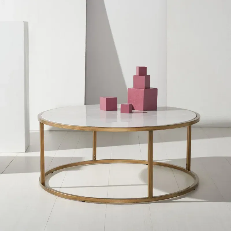 Picture of SL-0019 stainless steel table with electrostatic paint and Wood