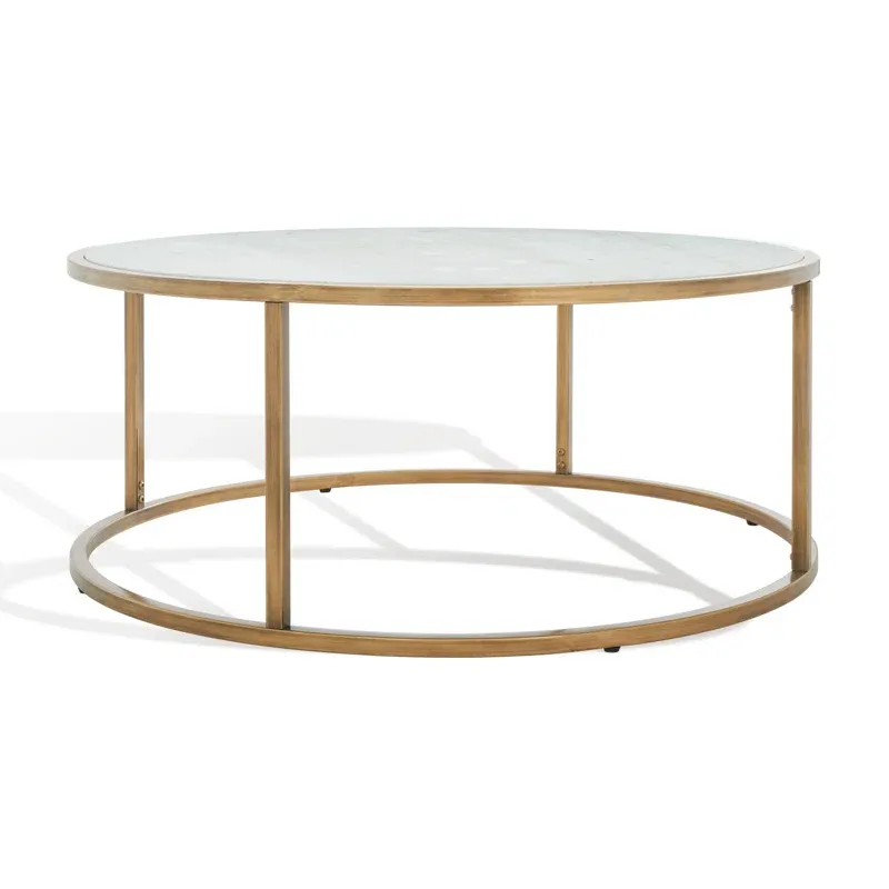 Picture of SL-0019 stainless steel table with electrostatic paint and Wood