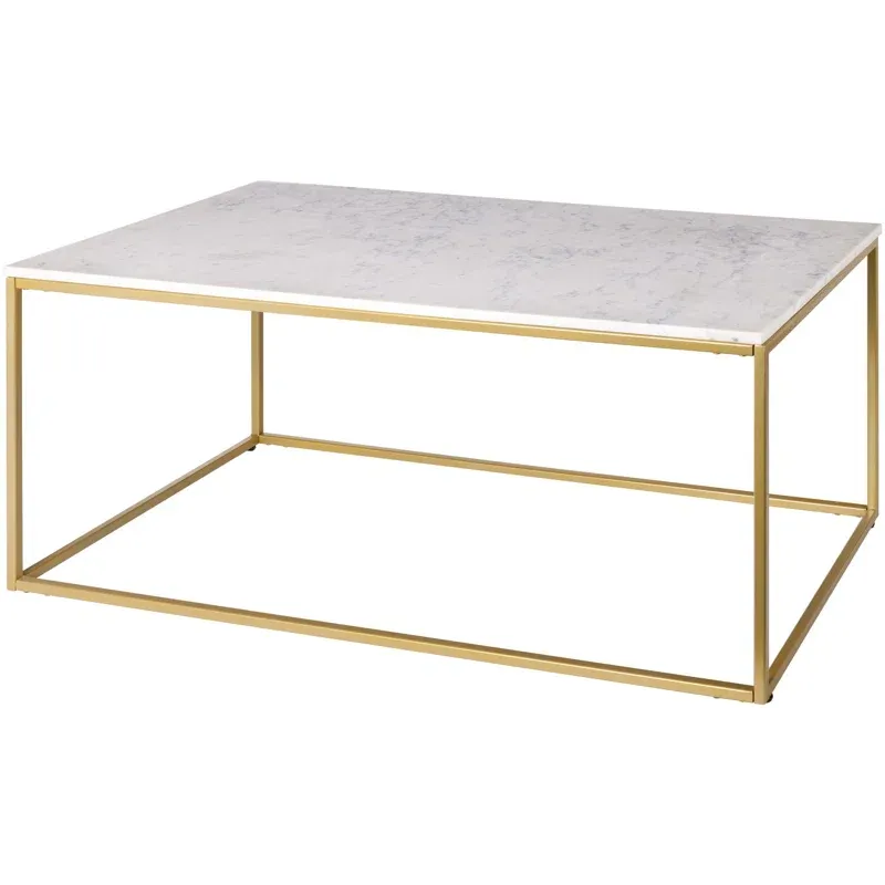 Picture of SL-0021 stainless steel table with electrostatic paint and Wood