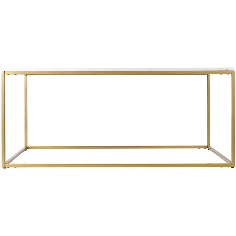 Picture of SL-0021 stainless steel table with electrostatic paint and Wood