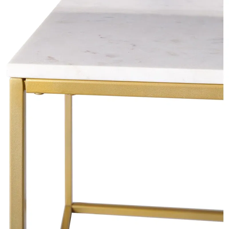 Picture of SL-0021 stainless steel table with electrostatic paint and Wood