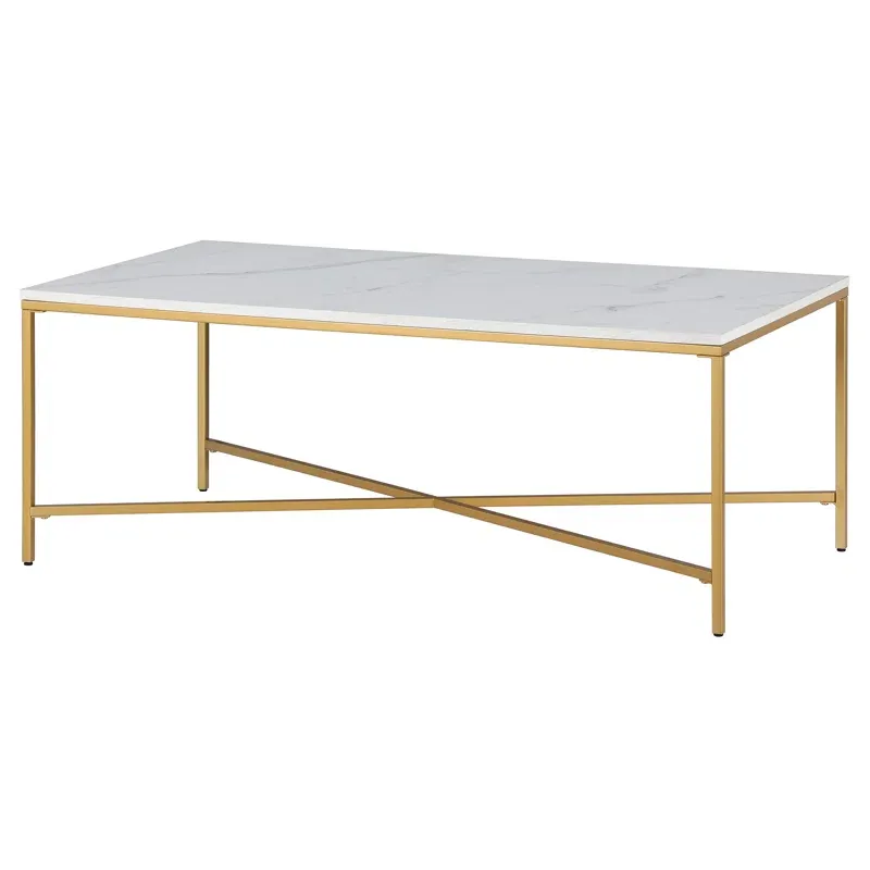 Picture of SL-0020 stainless steel table with electrostatic paint and Wood