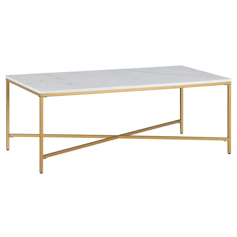Picture of SL-0020 stainless steel table with electrostatic paint and Wood
