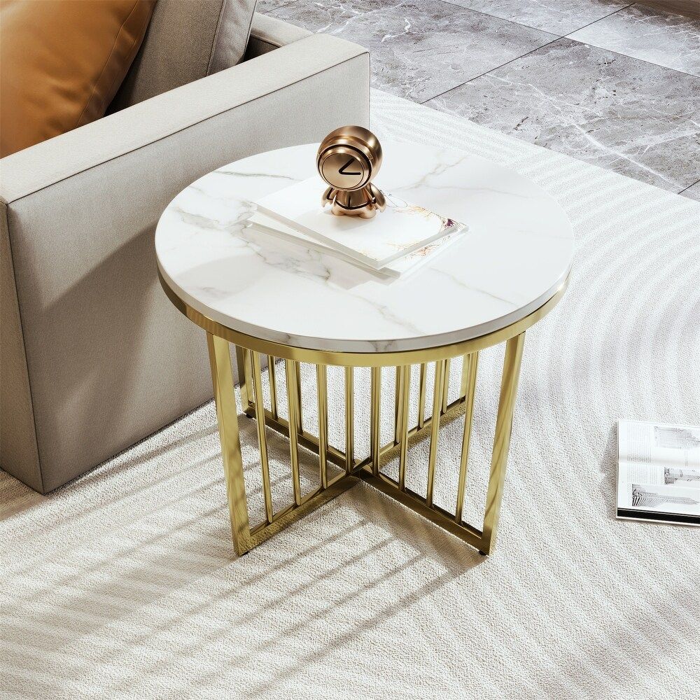 Picture of SL-0022 stainless steel table with electrostatic paint and Wood