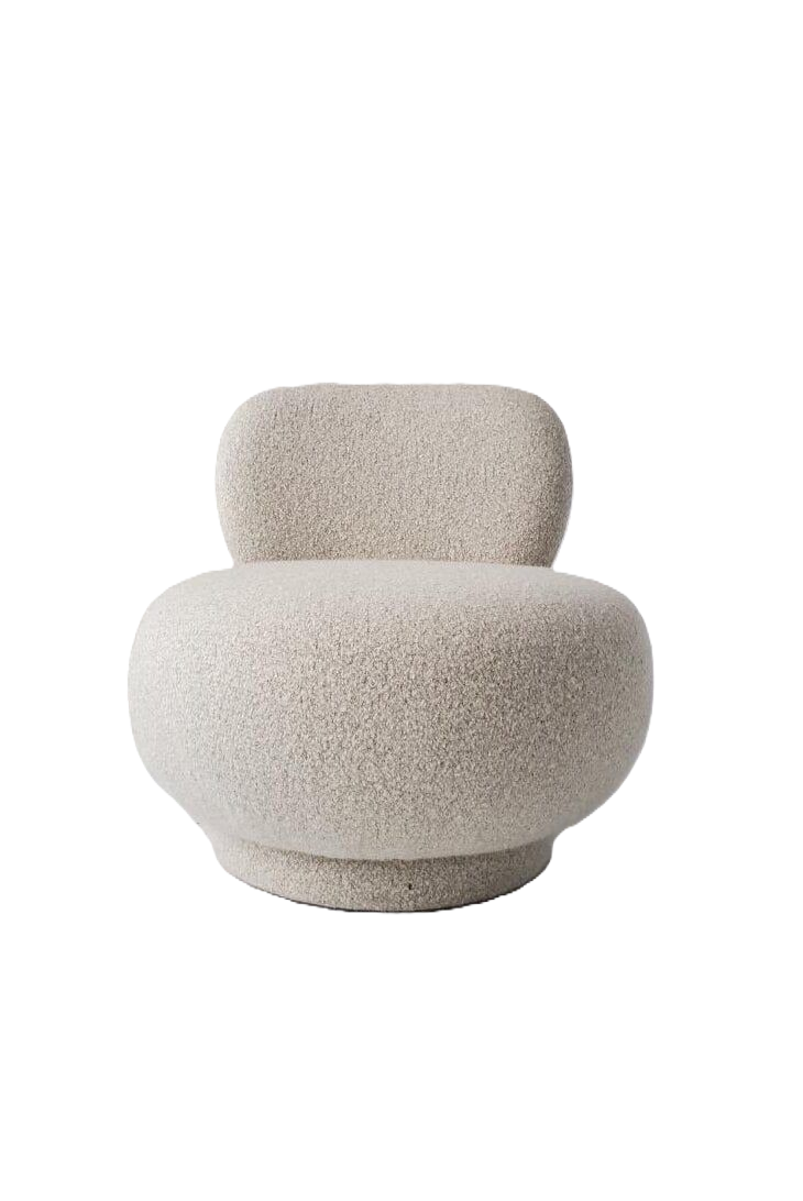 Picture of FP0017 puff chair 80 * 50 - bulk linen fabric