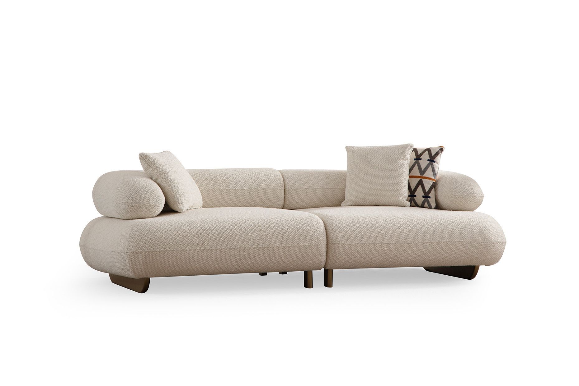 Picture of FSSS004 Beech wood living room set - 3 pieces