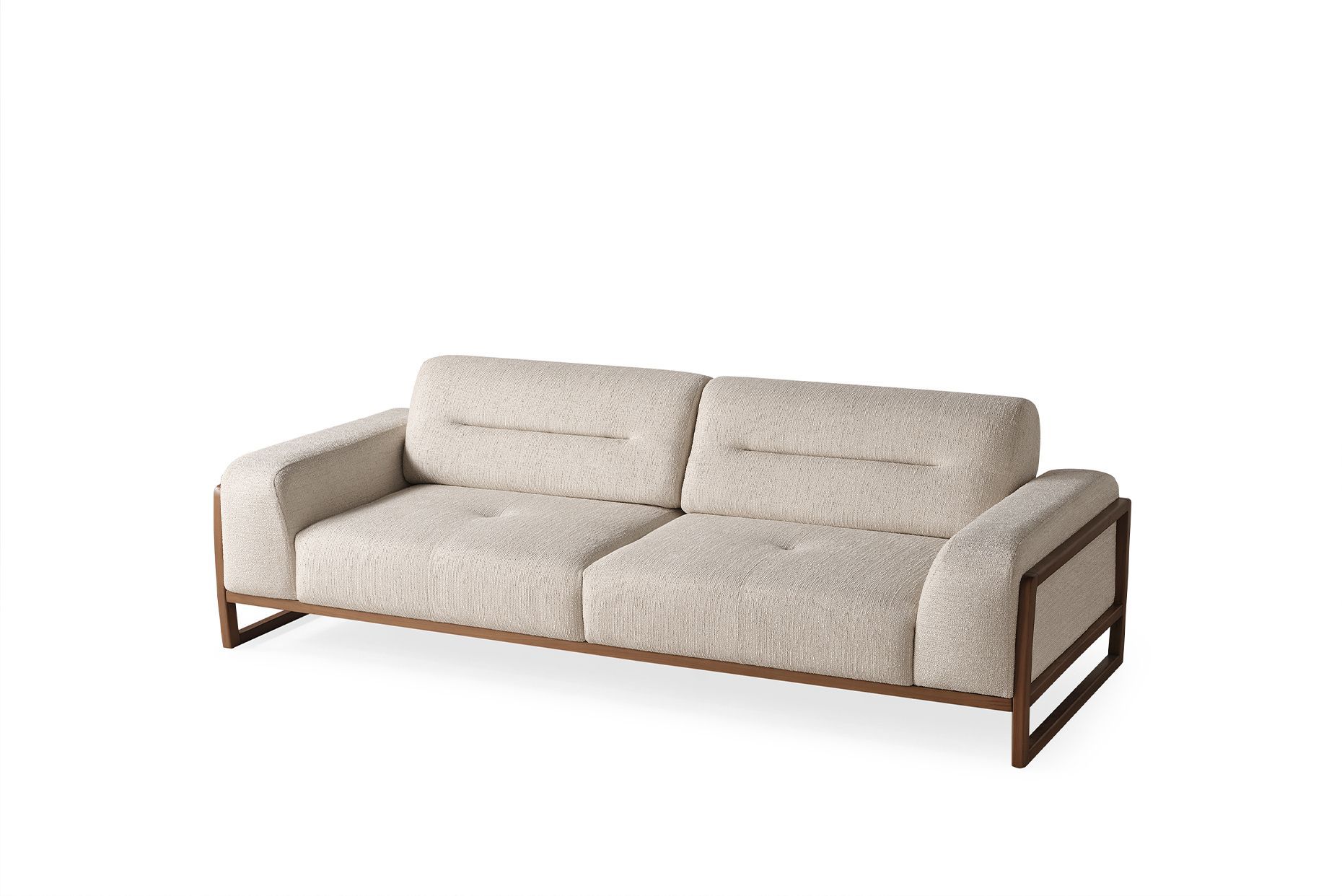Picture of FSSS005 Beech wood living room set - 3 pieces