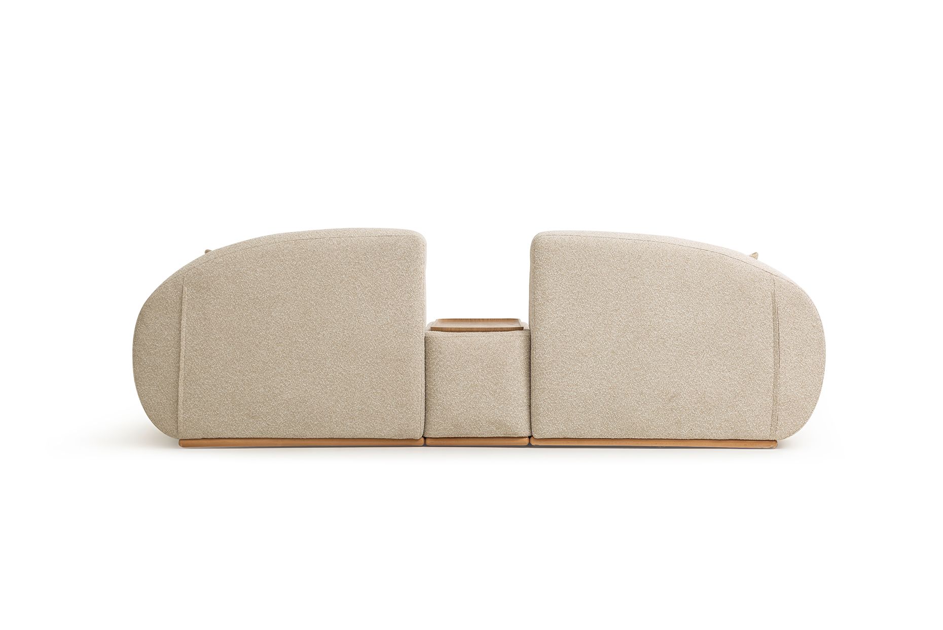 Picture of FSSS007 Beech wood living room set - 3 pieces