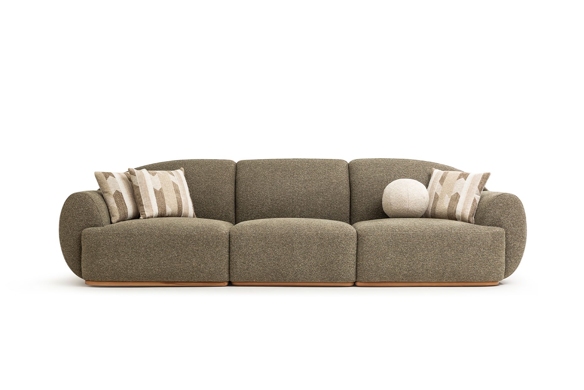 Picture of FSSS007 Beech wood living room set - 3 pieces