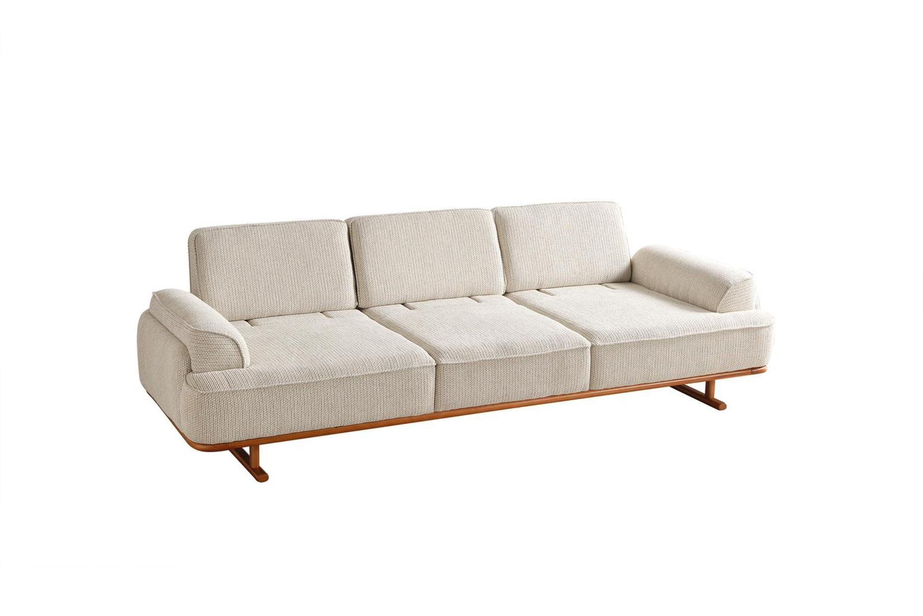 Picture of FSSS008 Beech wood living room set - 3 pieces