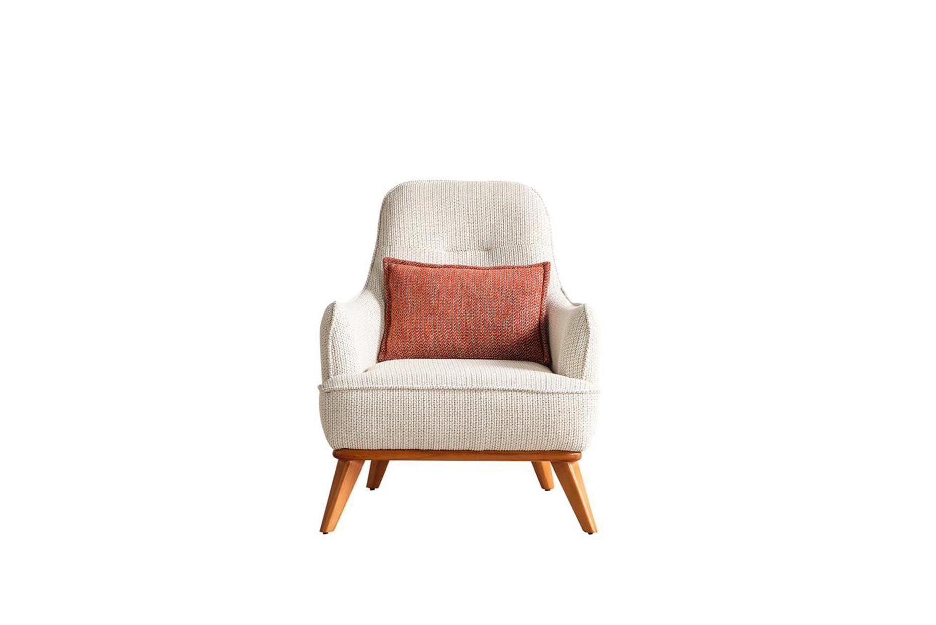 Picture of FSSS008 Beech wood living room set - 3 pieces