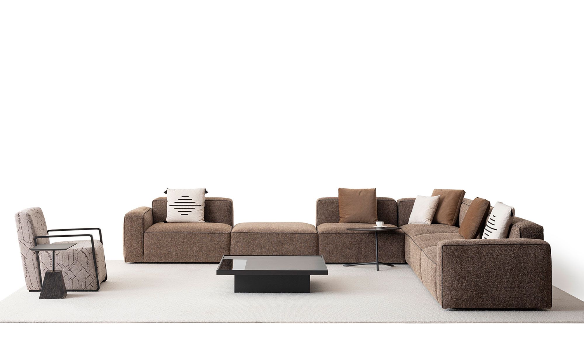 Picture of FSC002 Beech wood corner set - multi-piece