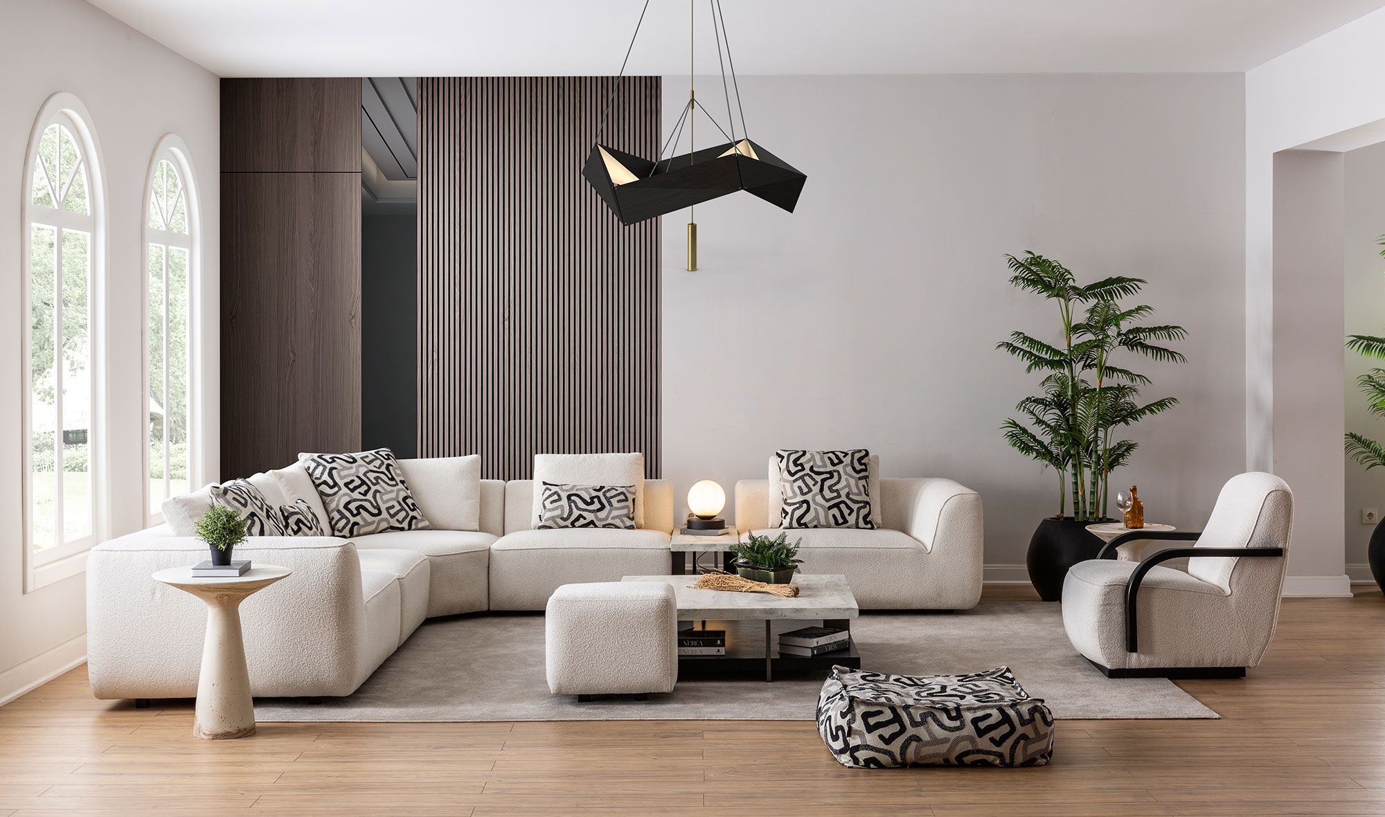 Picture of FSC003 Beech wood corner set - multi-piece