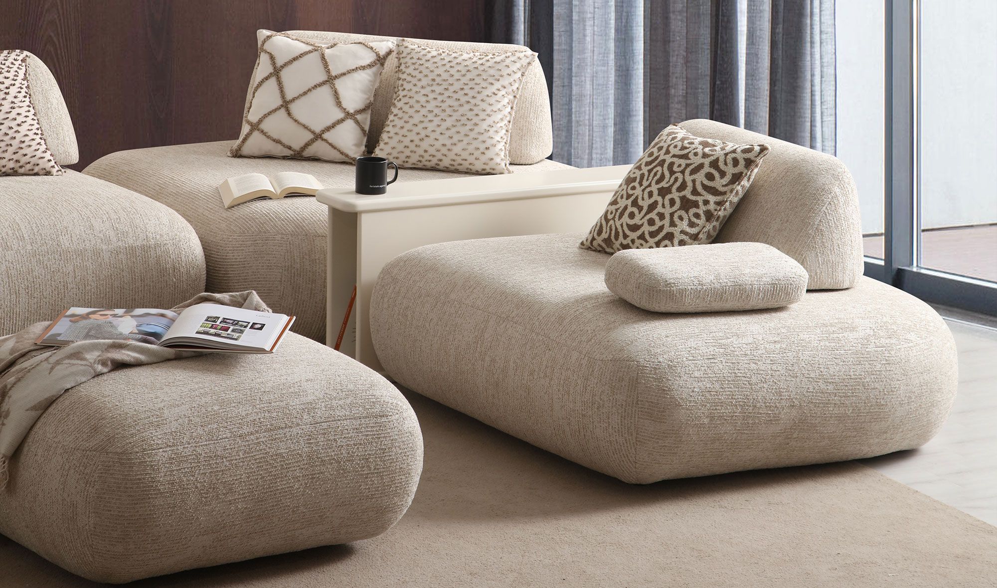 Picture of FSC004 Beech wood corner set - multi-piece
