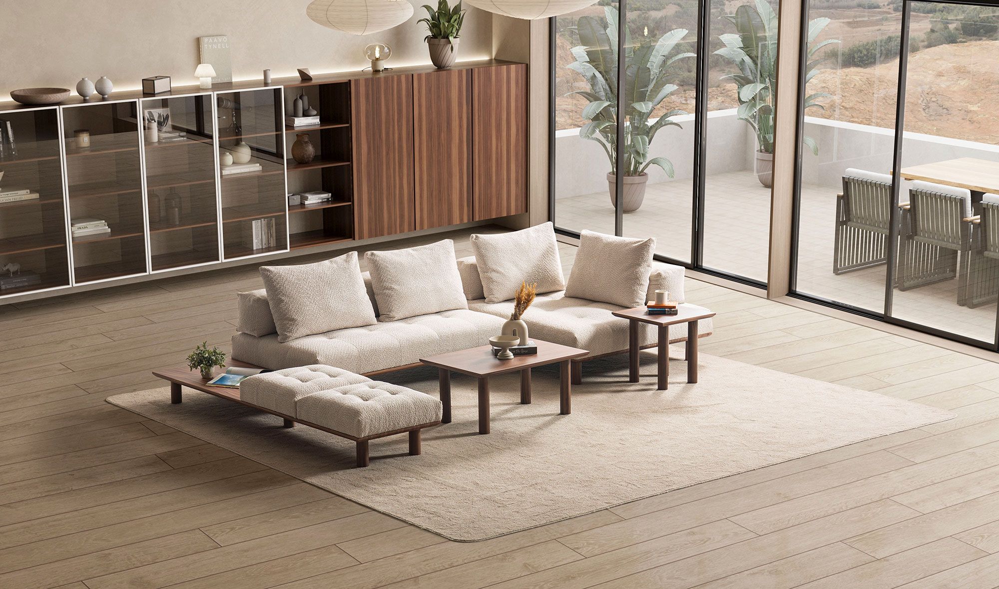 Picture of FSC005 Beech wood corner set - multi-piece