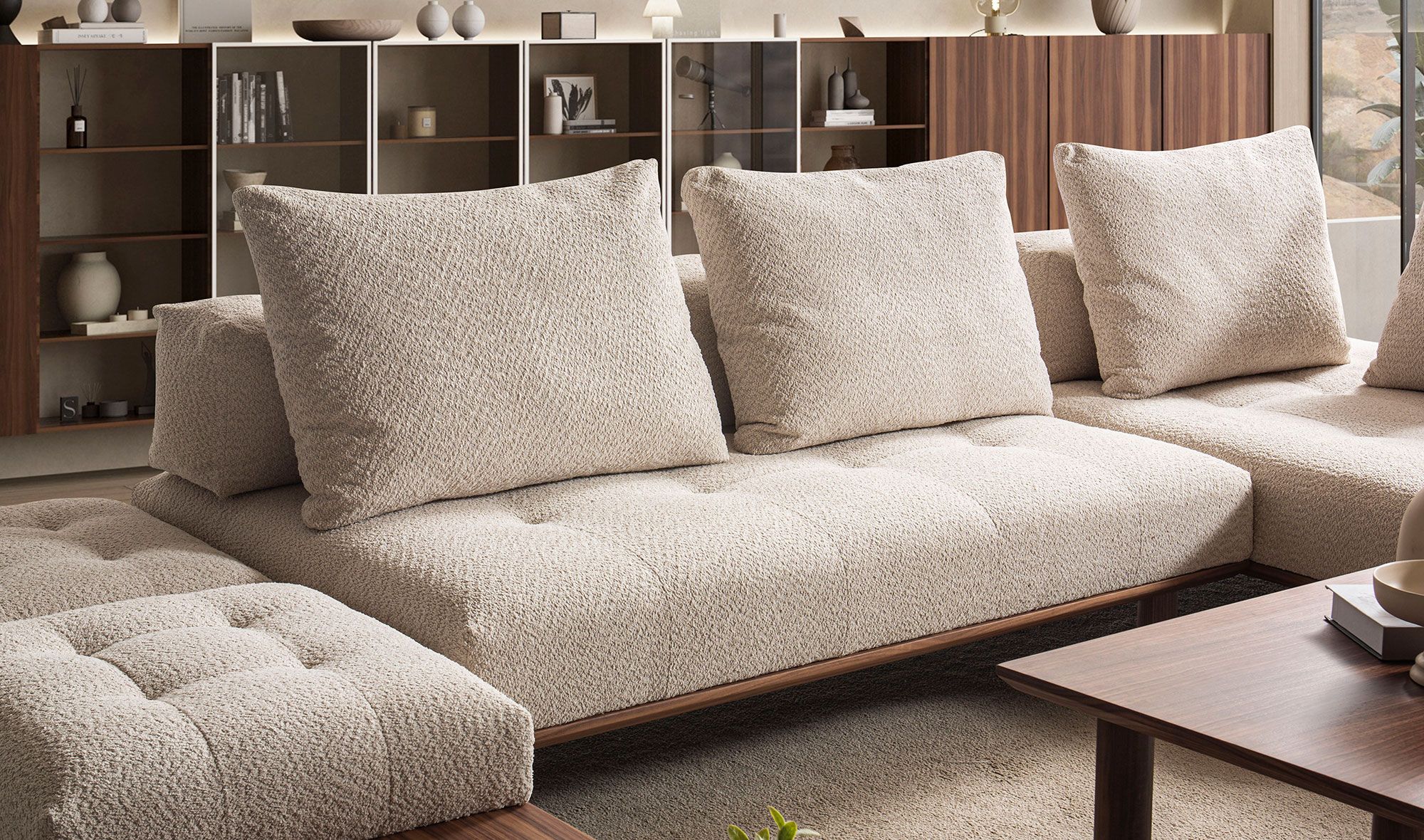 Picture of FSC005 Beech wood corner set - multi-piece