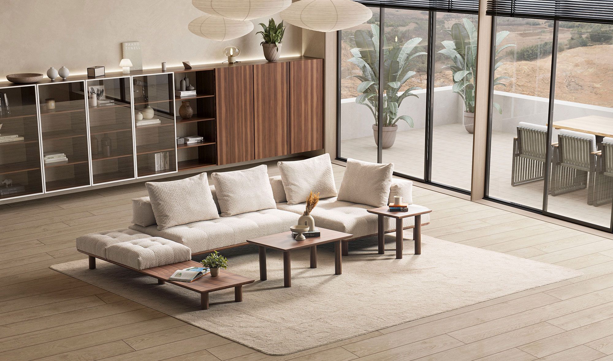 Picture of FSC005 Beech wood corner set - multi-piece
