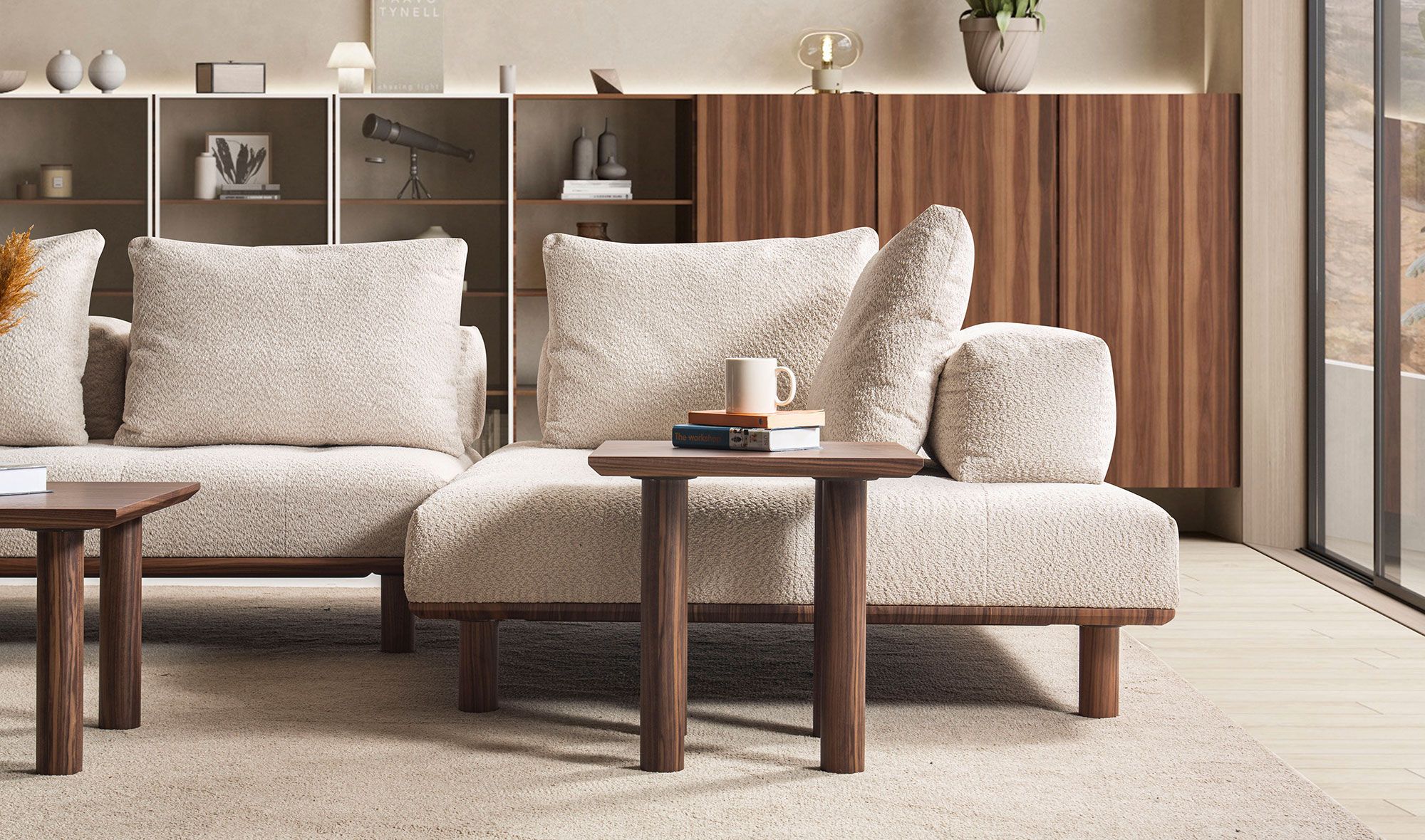 Picture of FSC005 Beech wood corner set - multi-piece