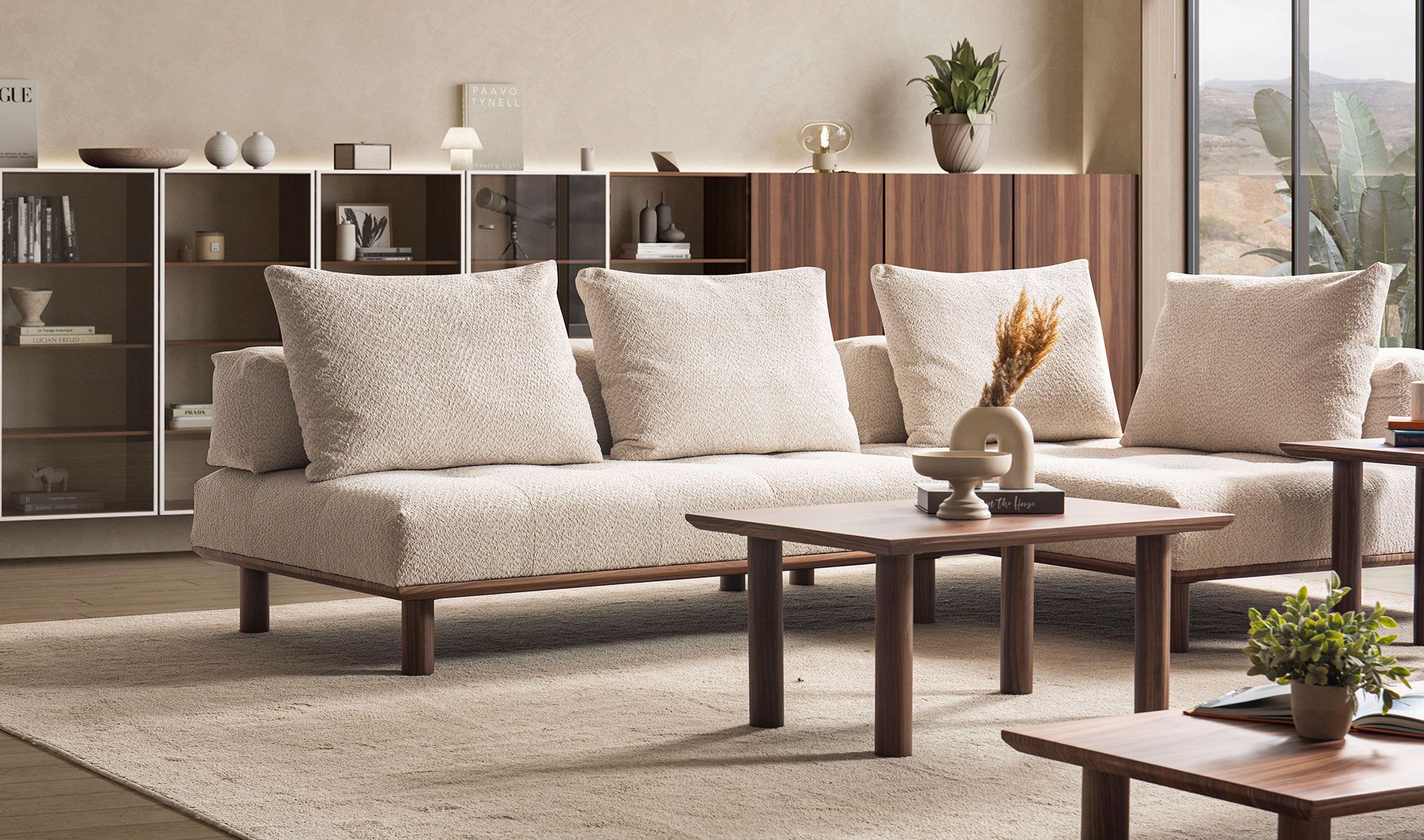 Picture of FSC005 Beech wood corner set - multi-piece