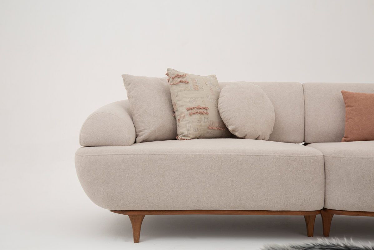 Picture of FSC004 Beech wood sofa - multi-piece