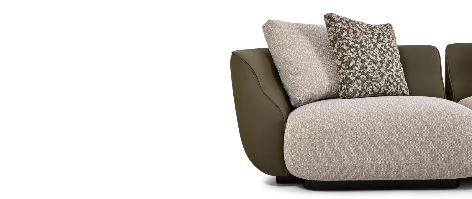Picture of FSC009 Beech wood sofa - multi-piece
