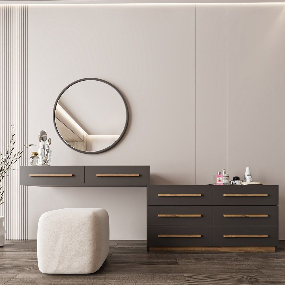 Picture of FBMB008 Master bedroom set 5 pieces - White with multiple colors