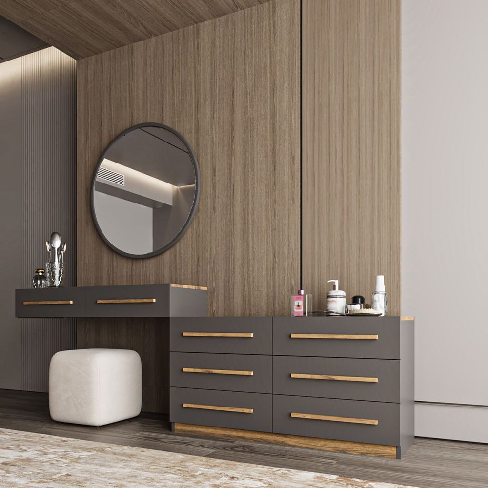 Picture of FBMB008 Master bedroom set 5 pieces - White with multiple colors