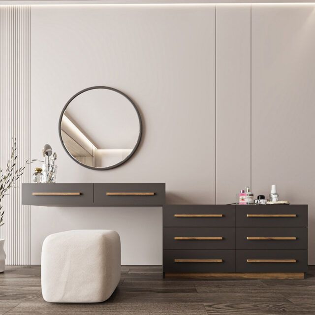Picture of FBMB008 Master bedroom set 5 pieces - White with multiple colors