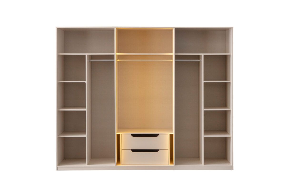Picture of FBMB0011 Master bedroom set 5 pieces - White with multiple colors