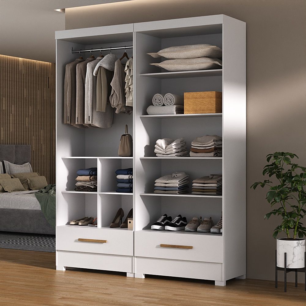 Picture of DSD002 European Union white wooden cabinet  230×140