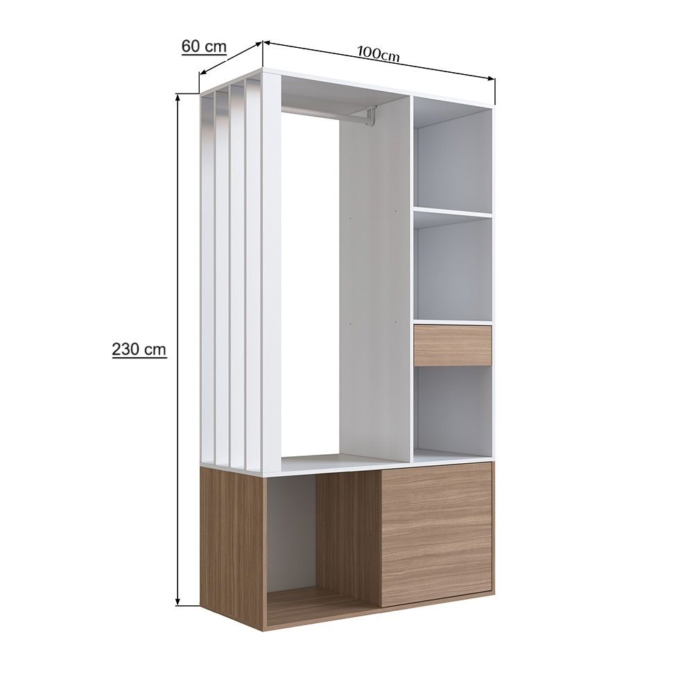 Picture of DSD003 European Union white wooden cabinet  230×100